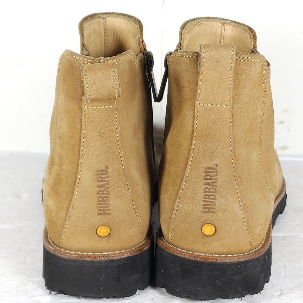 Samuel Hubbard Women's US 9,5 Ginger Nubuck Leather Pull On Ankle Chelsea Boots - Picture 8 of 16